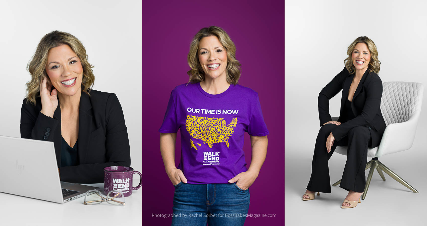 Portraits of Valerie Lombardi on behalf of the Alzheimer's Association of Colorado